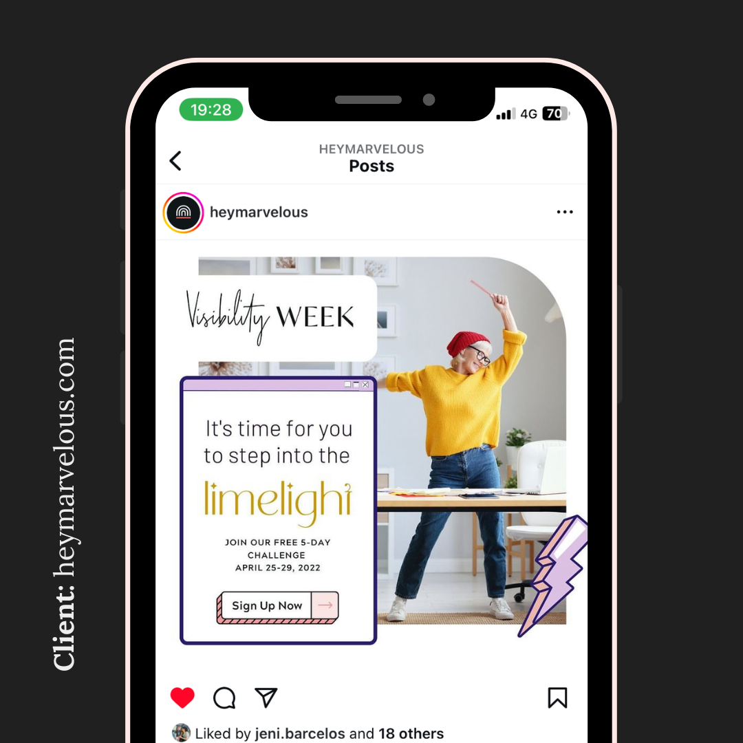 hey marvelous visibility week 02 hey marvelous visibility week 02